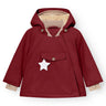 Mini A Ture Röd Merlot Wang Fleece Vinterjacka