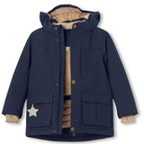 Mini A ture Outer space Kastorio Fleece Vinterjacka