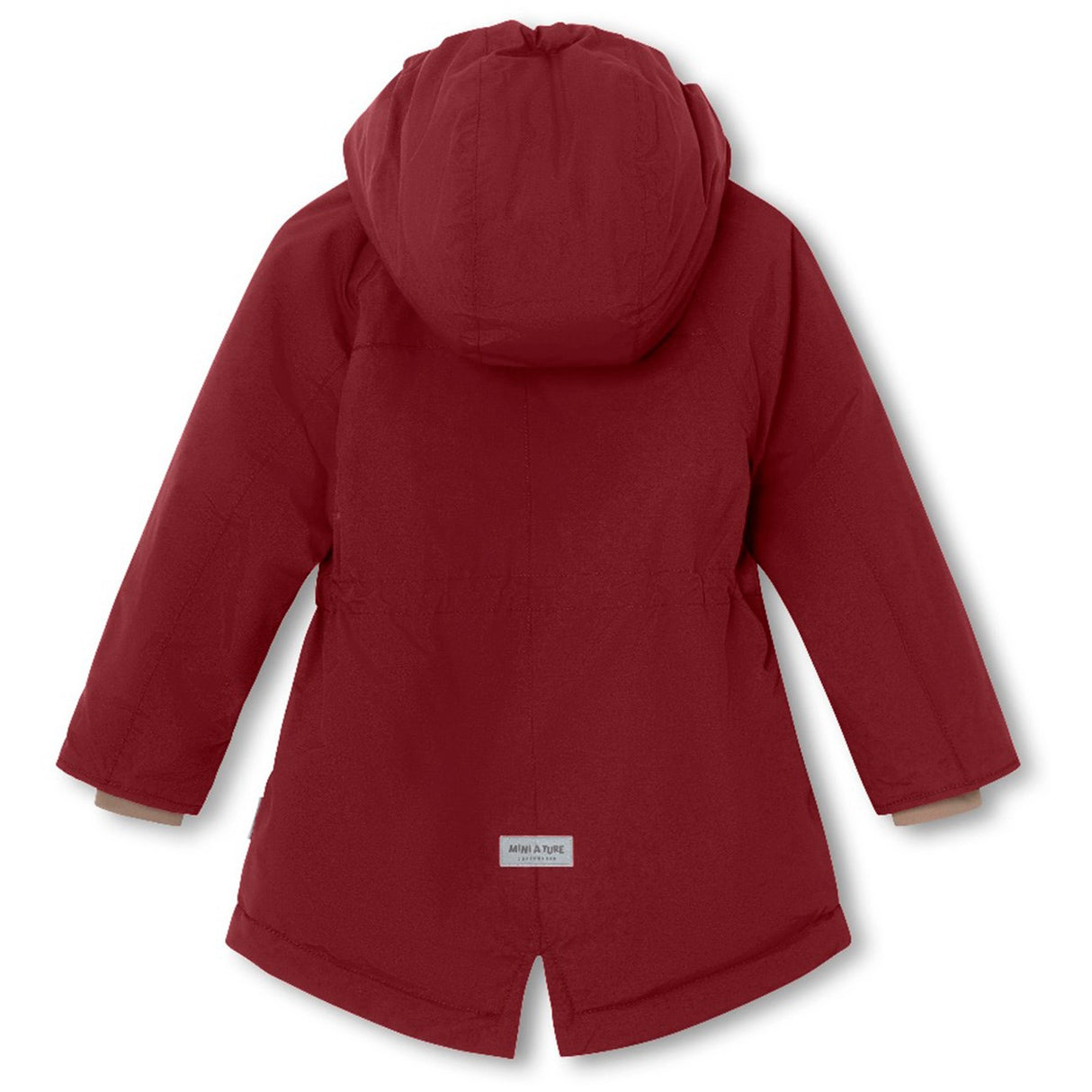 Mini A ture Röd Merlot Vikania Fleece Vinterjacka