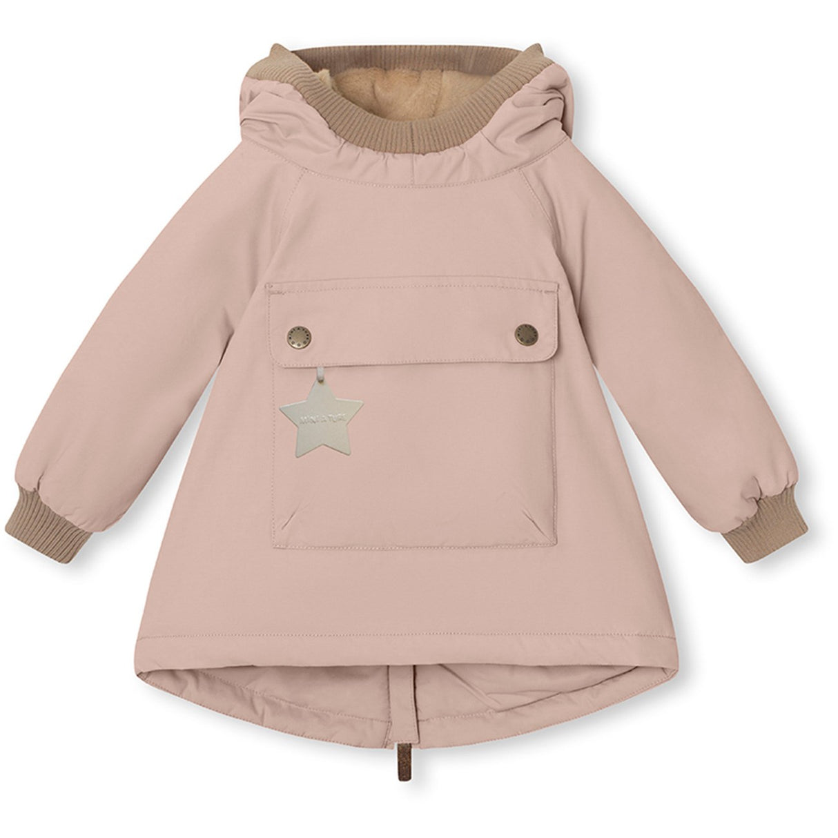 Mini A Tures Adobe Rose Baby Wen Fleece Anorak