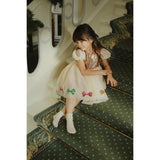 Konges Sløjd Off White Ull Pointelle Strumpor