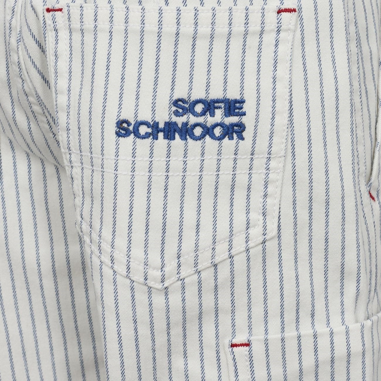 Sofie Schnoor Blue Striped Byxor 7