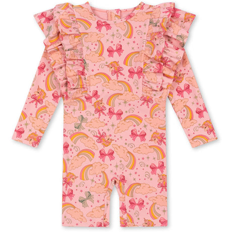 Konges Sløjd Rainbow Bow Manuca Ruffle Baddräkt Grs