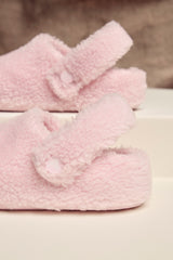 Crocs Pink Milk Classic Cozzzy Slipper