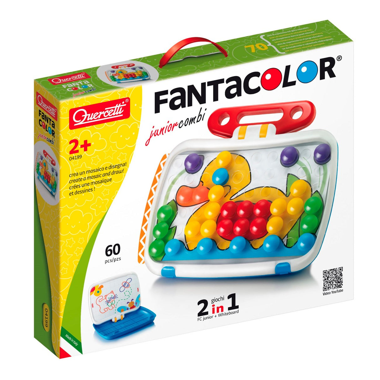 Quercetti FantaColor Junior Combi Pin Mosaik