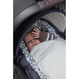 Sebra Blue Olive Huva For 3-In-1 Baby Nest