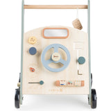 Sebra Wooden Activity Walker Bil