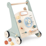 Sebra Wooden Activity Walker Bil