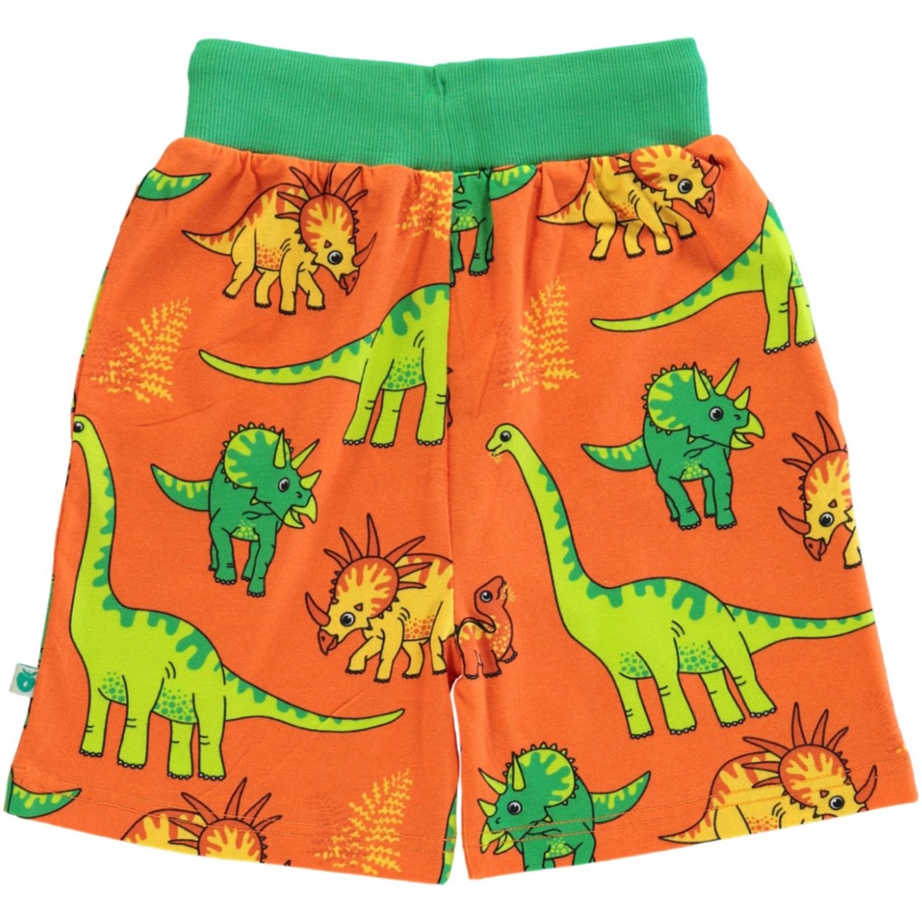 Småfolk Orange Shorts Med Dinosaurie 5