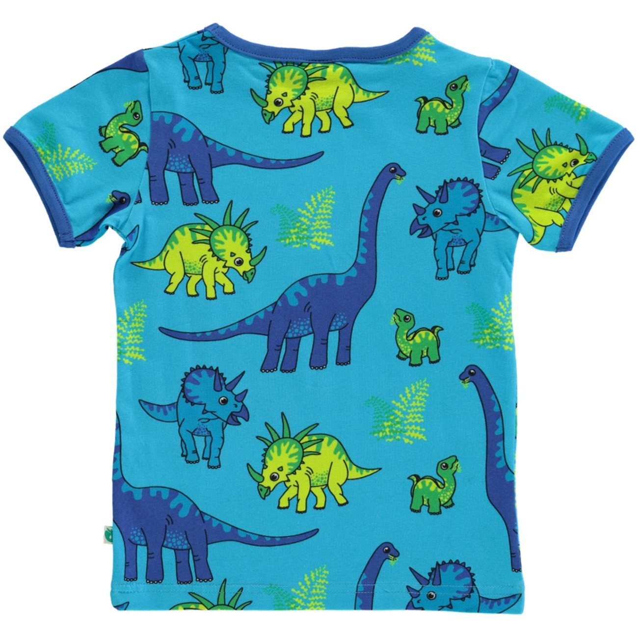 Småfolk Blue Atoll T-shirt Med Dinosaurie 5