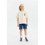 The New Medium blue Denim Shorts