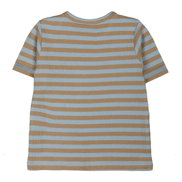 THE NEW Siblings Blue Fog Fro Uni Rib T-shirt 3