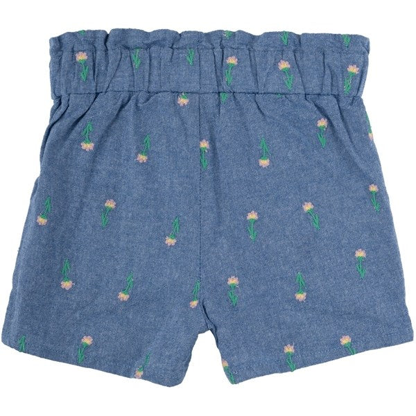 THE NEW Siblings Medium Blue Kara Shorts 6