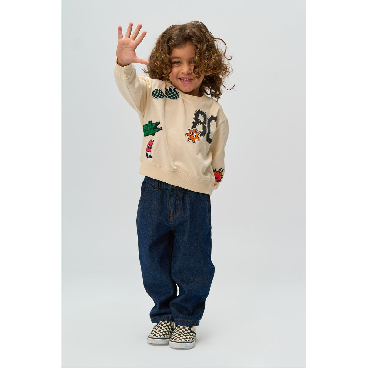THE NEW Siblings Gardenia Raymond Oversize Sweatshirt