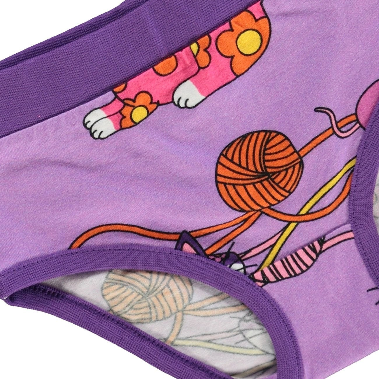 Småfolk Viola Underkläder Set Med Katter 4