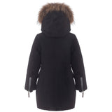 Ver de Terre Eskimo Girls Dunjakke m. Pels Black