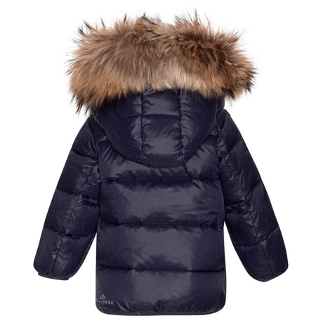 Ver de Terre Featherlight Baby Dunjakke m. Pels Navy 2