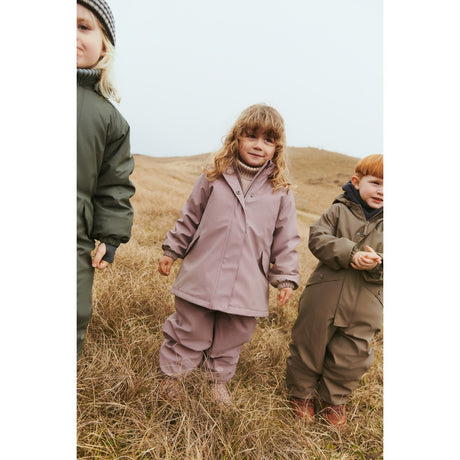 Wheat Dusty Lavender Thermo Rain Jacka Rika
