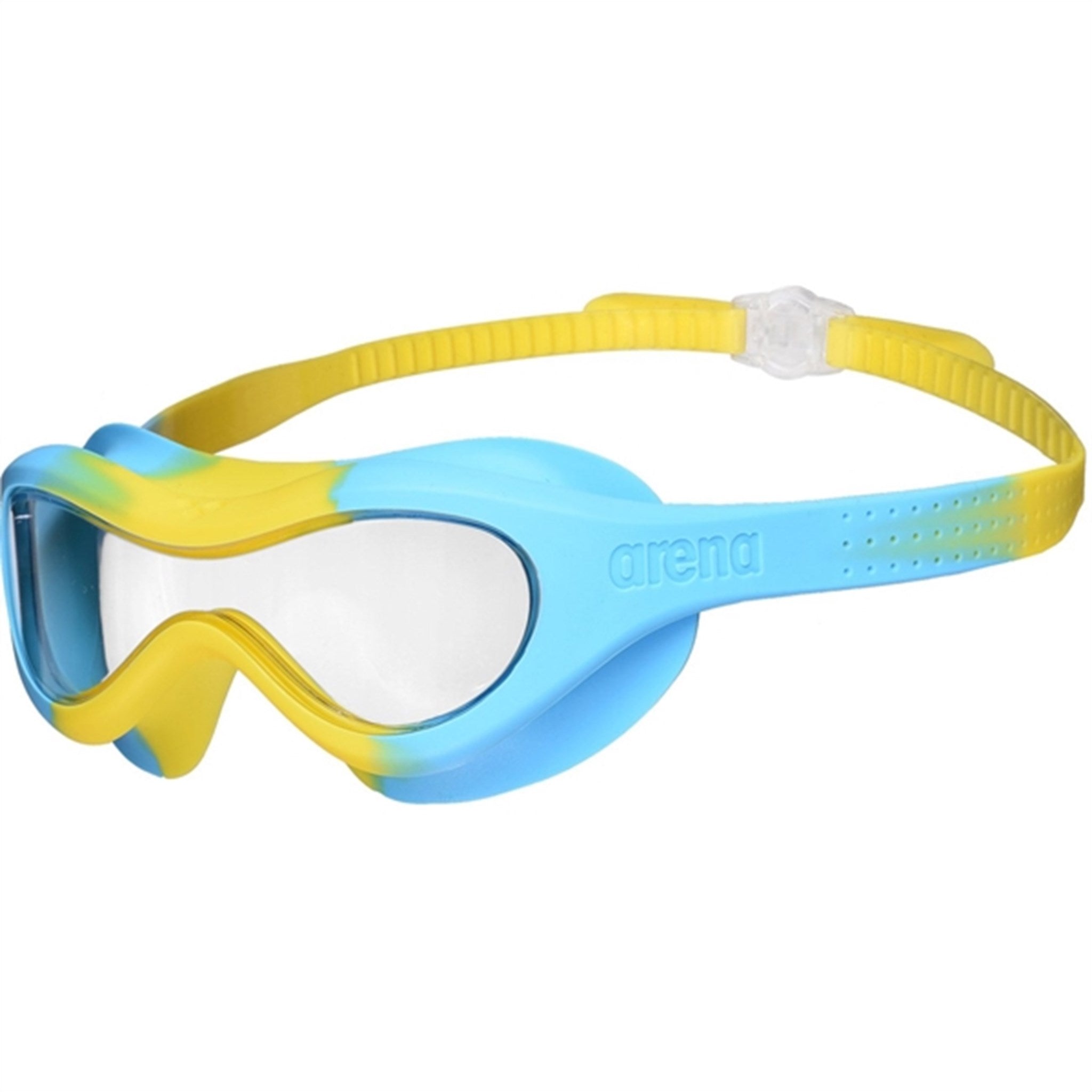 Arena Spider Simglasögon Kids Mask Clear-Yellow-Lightblue