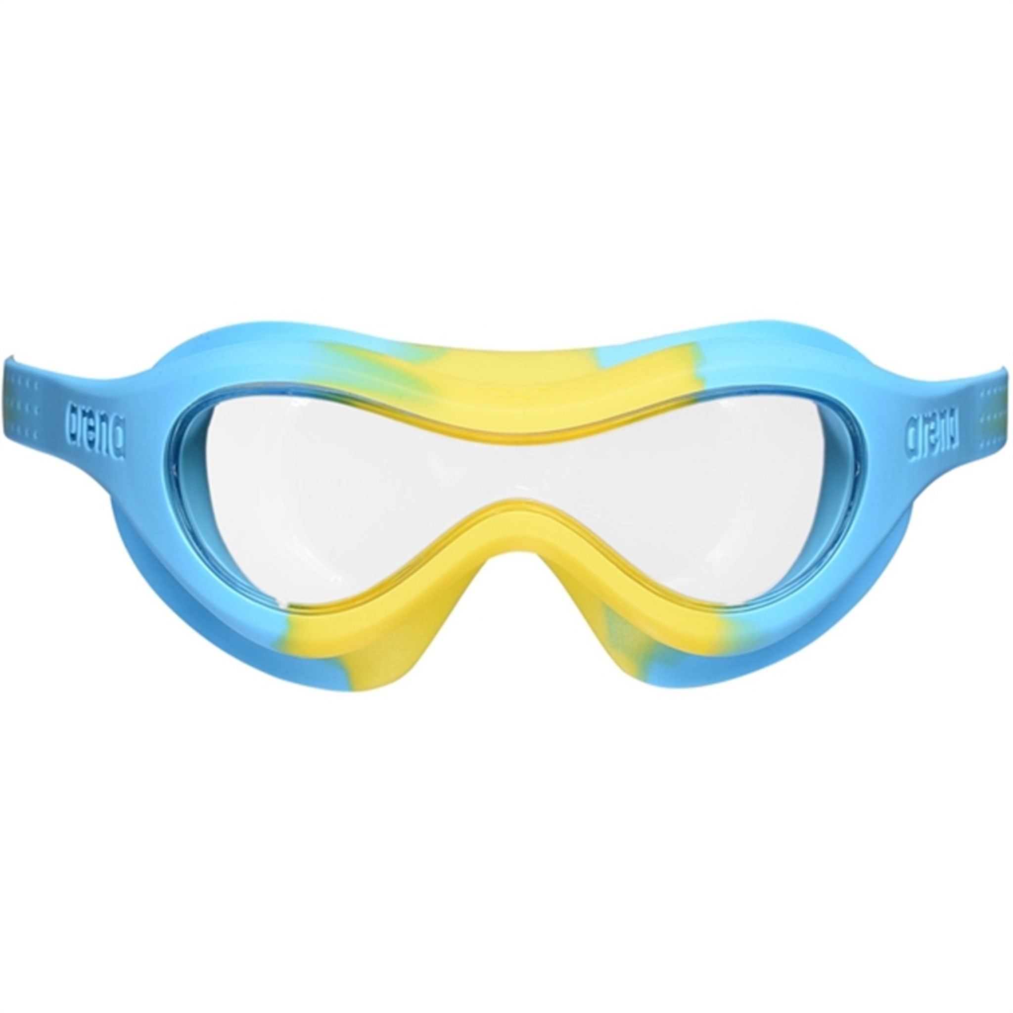 Arena Spider Simglasögon Kids Mask Clear-Yellow-Lightblue 2