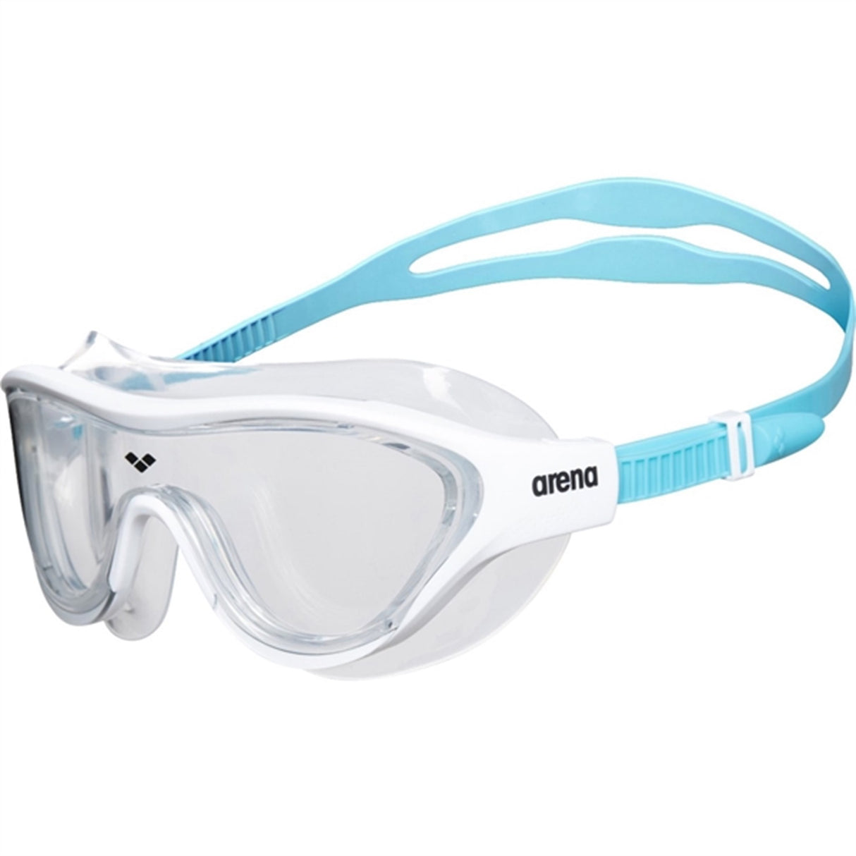 Arena The One Simglasögon Mask Jr Clear-White-Lightblue