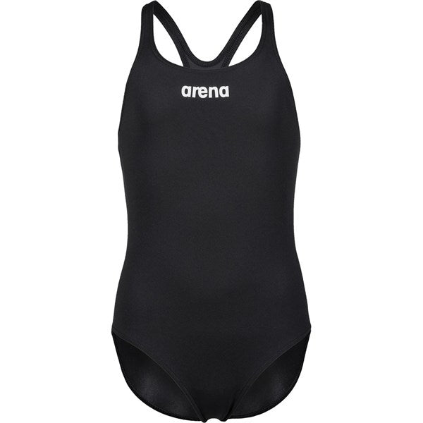 Arena Team Baddräkt Swim Pro Solid Black-White