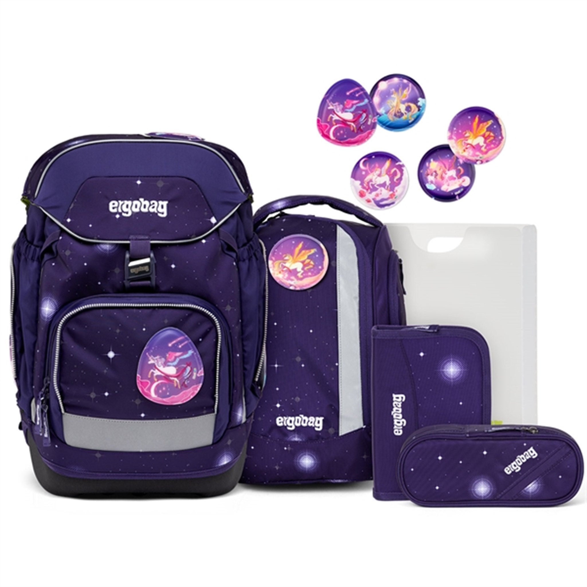 Ergobag Skolväska Set Pack Galaxy Glow