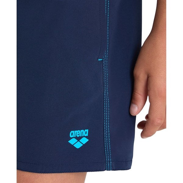 Arena Badeshorts Solid R Navy-Turquoise 5