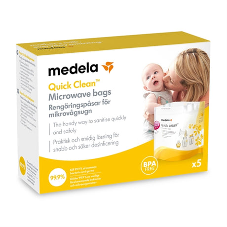 medela Quick Clean Påsar För Mikrovågsugn, 5 st.