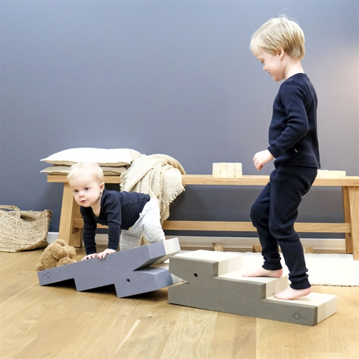 bObles Krokodil L24 Cloudy Blue