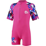 BECO Sealife Rashhguard Zip Dragt Pink