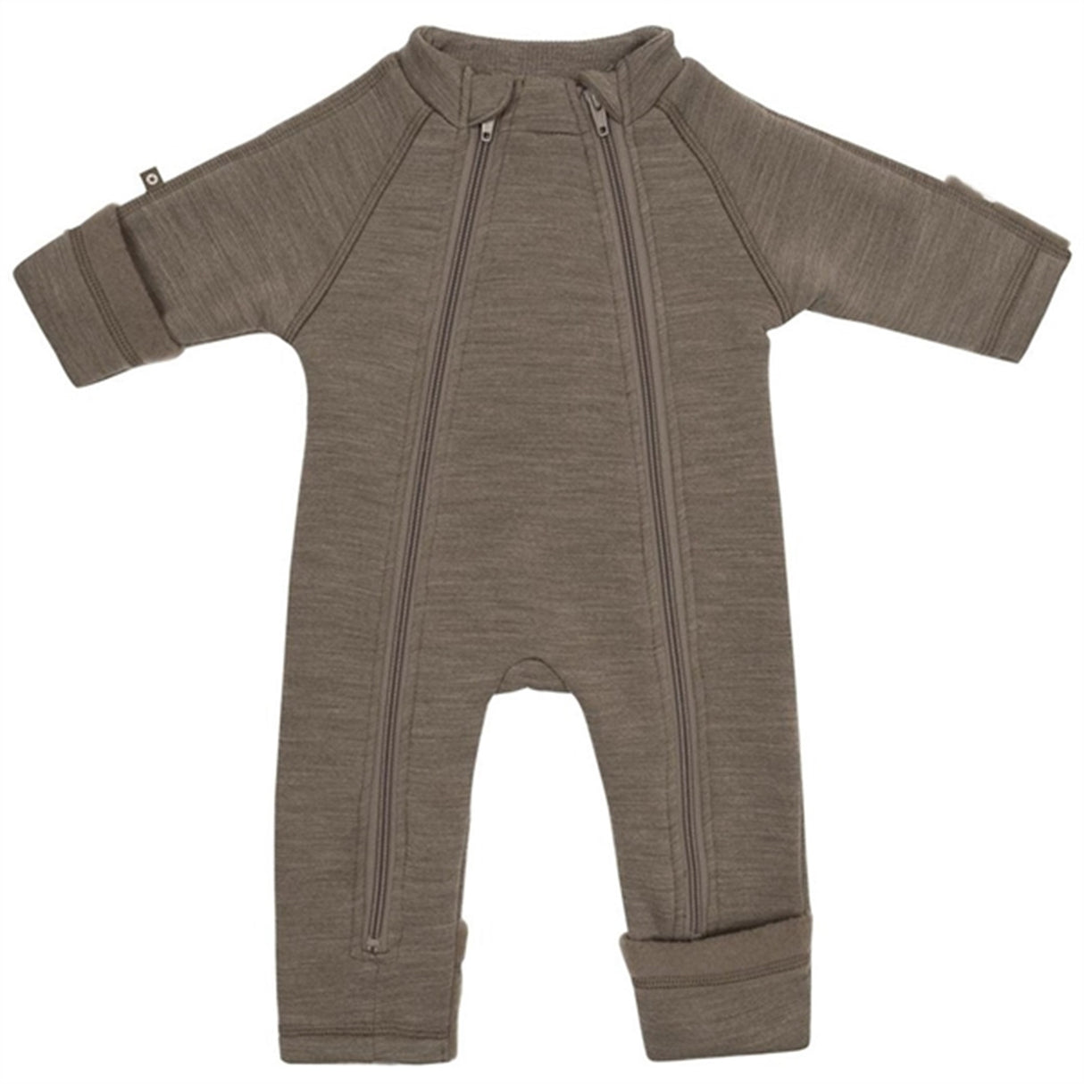 Smallstuff Ull Onesies med Dragkedja Nature