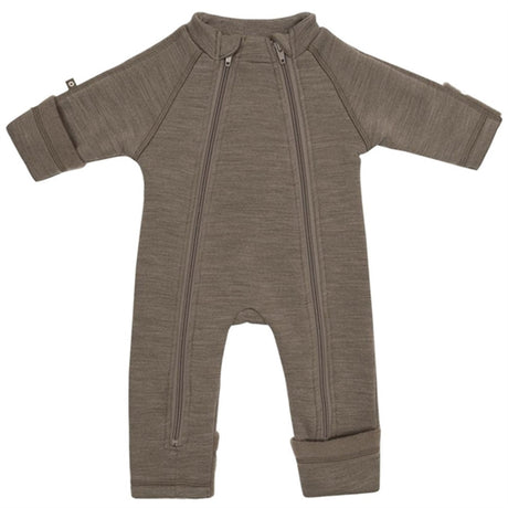 Smallstuff Ull Onesies med Dragkedja Nature