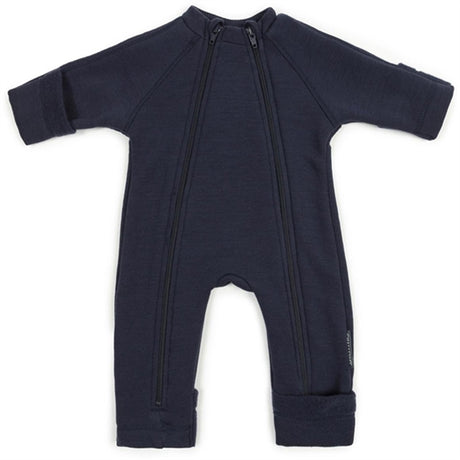 Smallstuff Ull Onesies med Dragkedja Navy