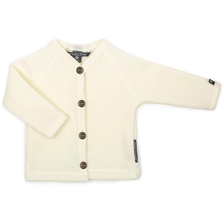 Smallstuff Ull Cardigan med Knappar Off White