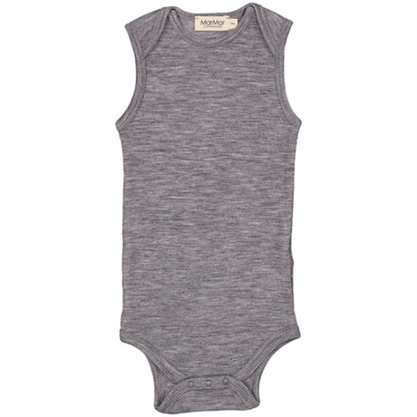 MarMar Wool Rib Grey Melange Bini Body