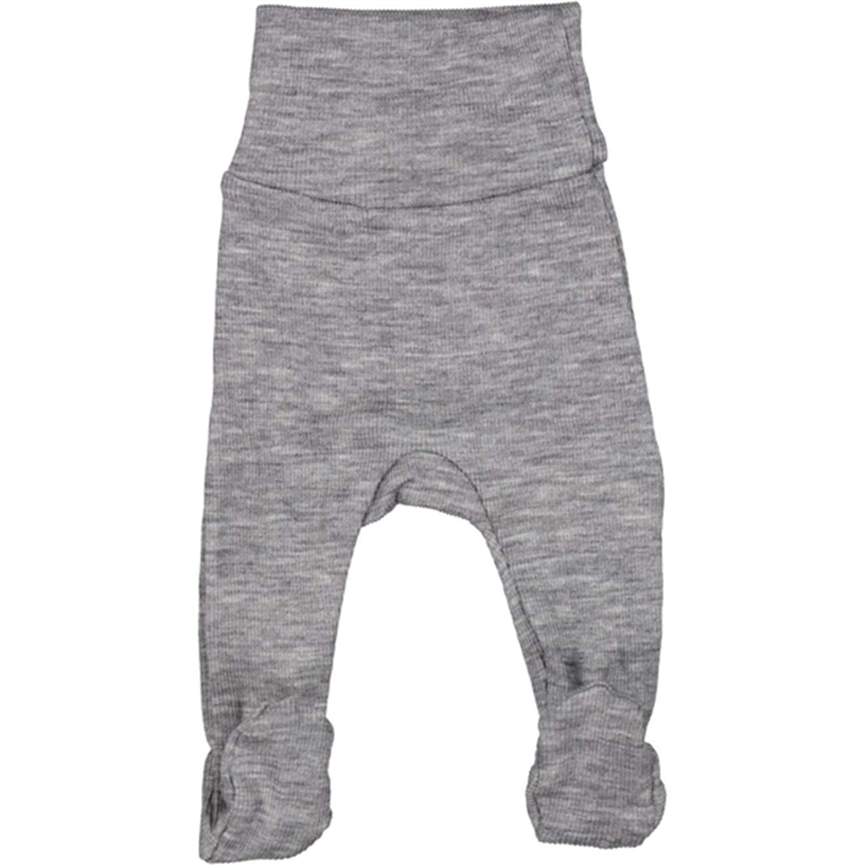 MarMar New Born Wool Rib Grey Melange Pixa Byxor