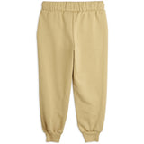 Mini Rodini Beige Basic Solid Sweatpants 2