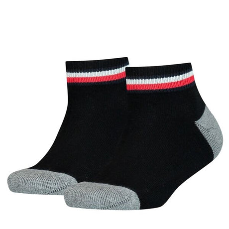 Tommy Hilfiger 2-pack Iconic Sports Quality Strumpor Black