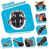 Crazy Safety Football Cykelhjälm Black