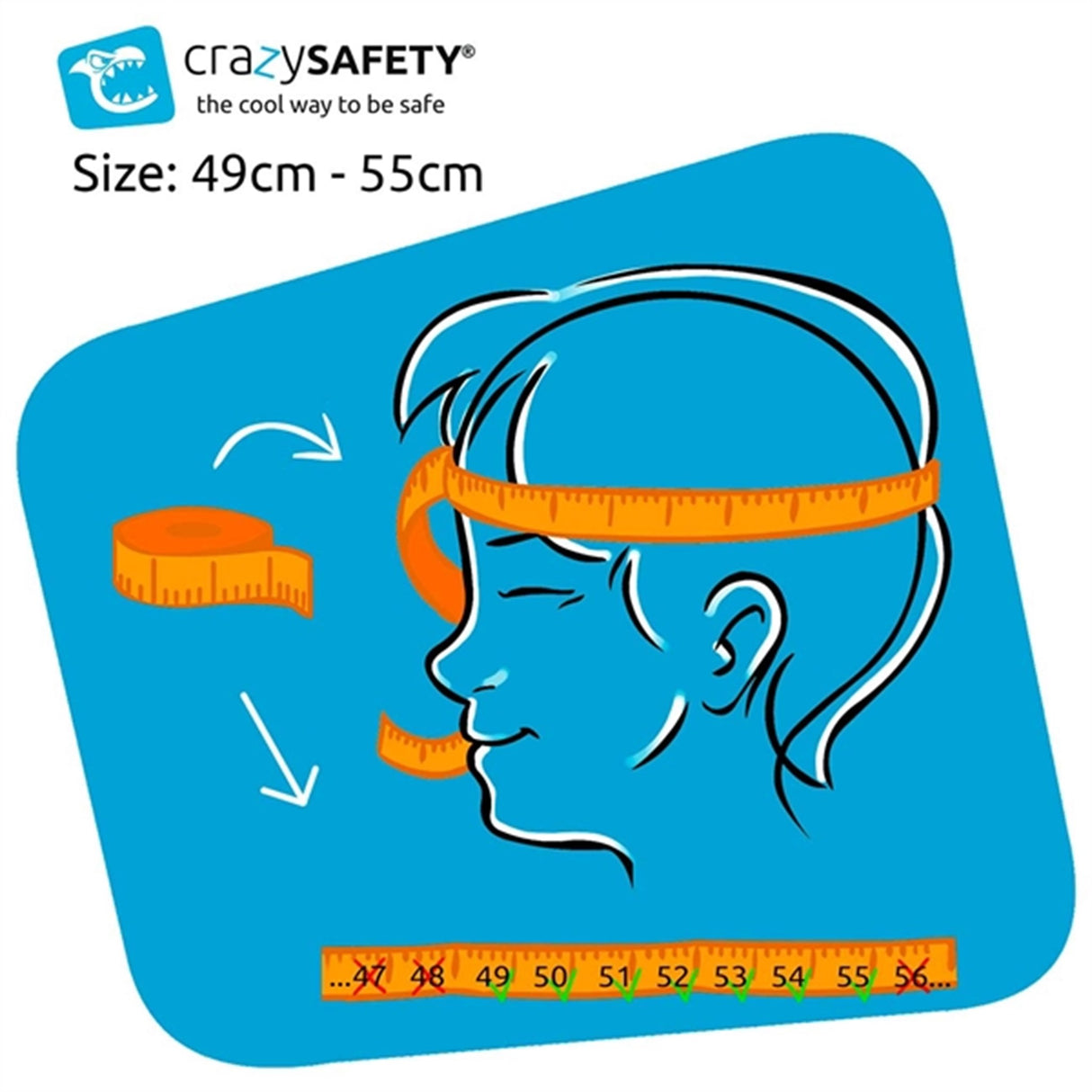 Crazy Safety Football Cykelhjälm Black