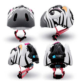 Crazy Safety Zebra Cykelhjälm Black/White 5