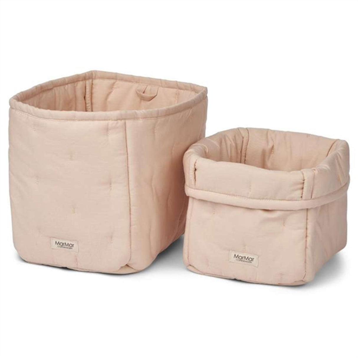 MarMar Opbevaringskurv 2-Pack Beige Rose