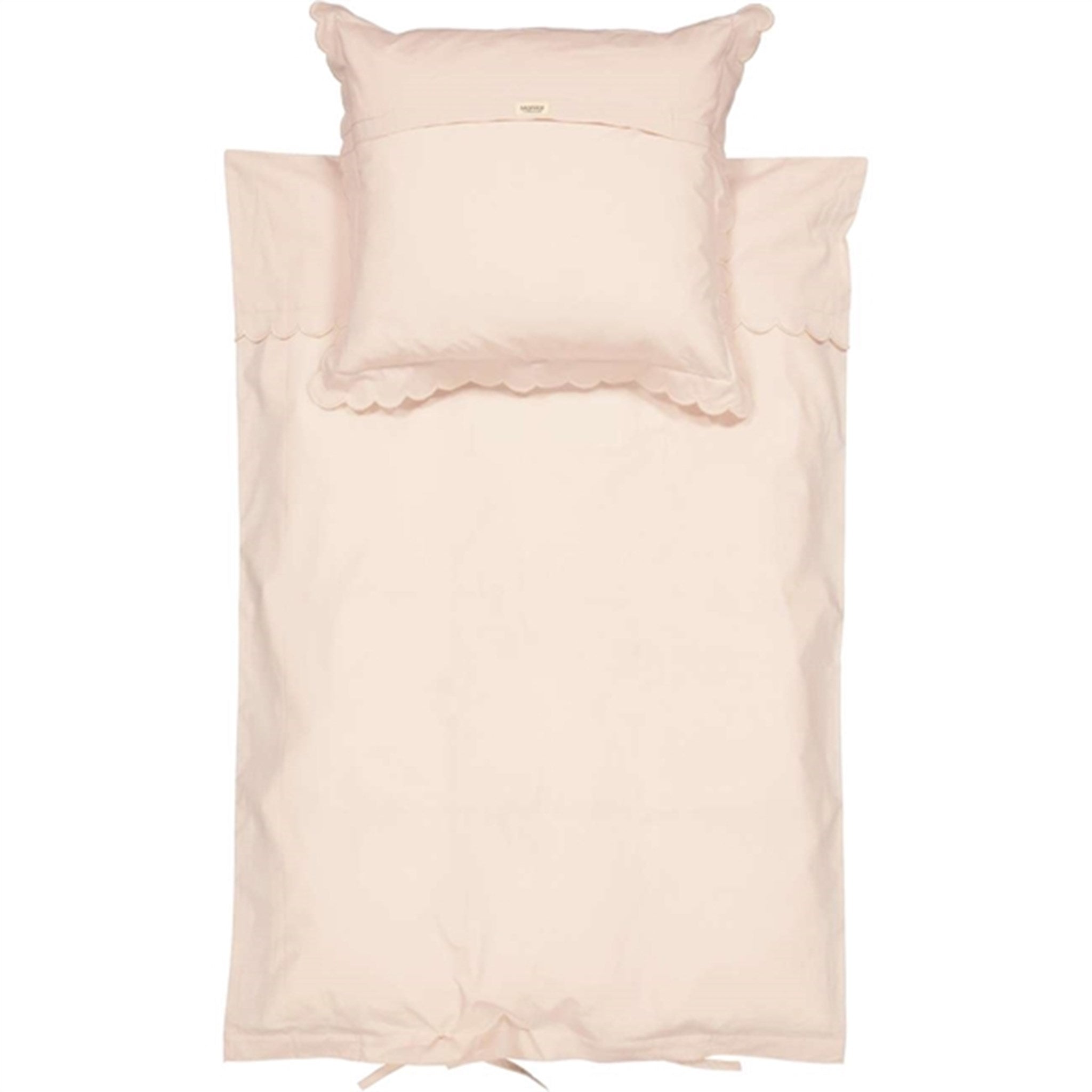 MarMar Sängkläder Baby Scallop Beige Rose