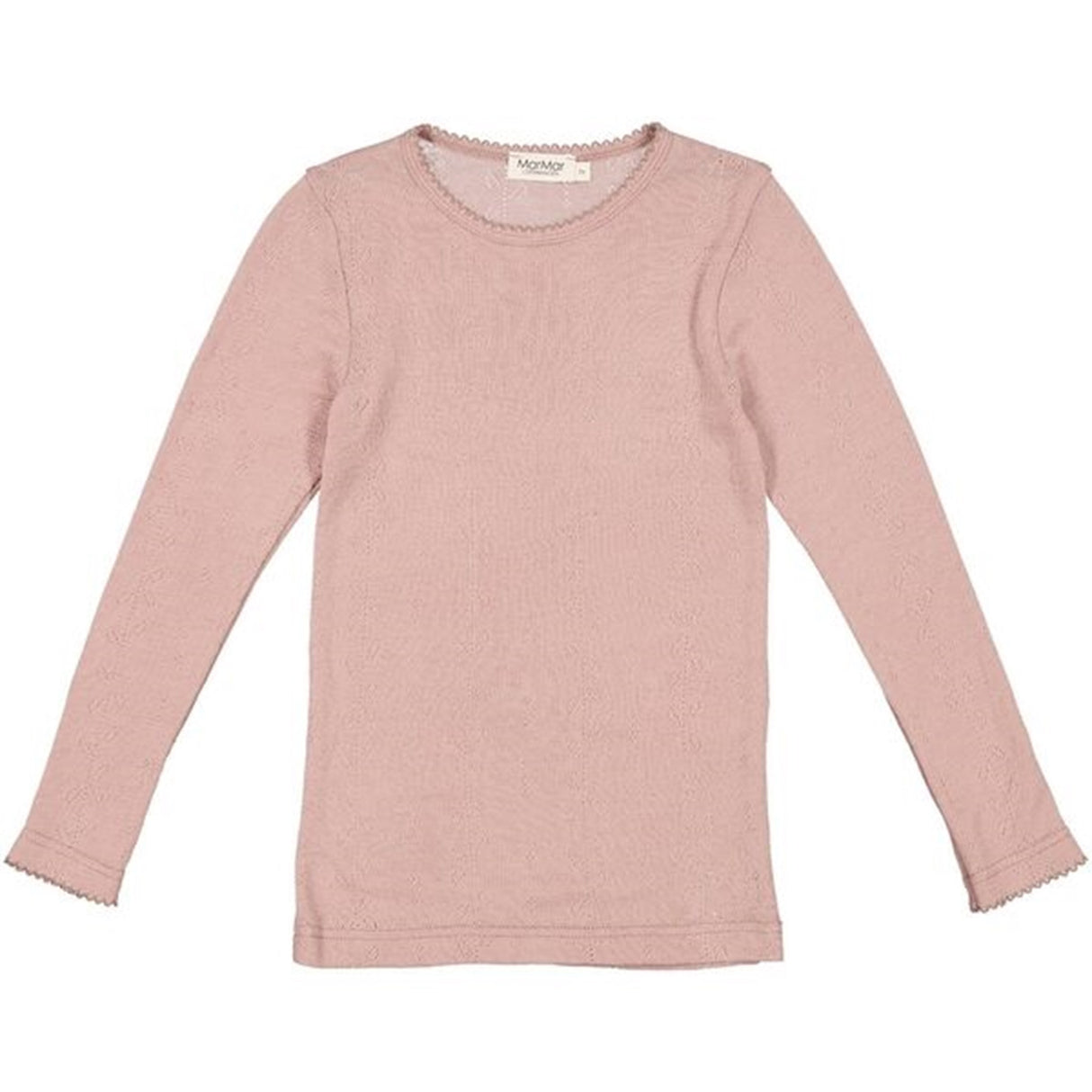 MarMar Wool Pointelle Burnt Rose Tamra Blus