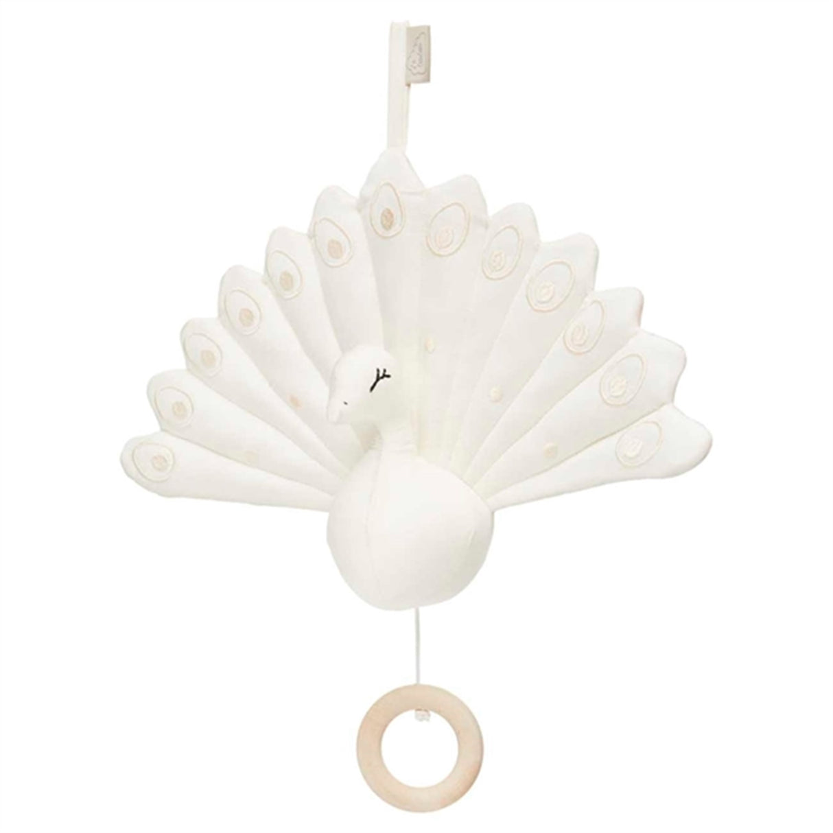 Cam Cam Copenhagen Peacock Uro m. Music Creme White