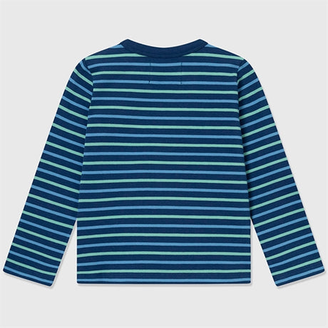 Wood Wood Navy stripes Kim Doggy Patch Tröja