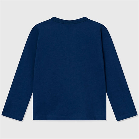 Wood Wood Navy Kim Wizard Badge Tröja