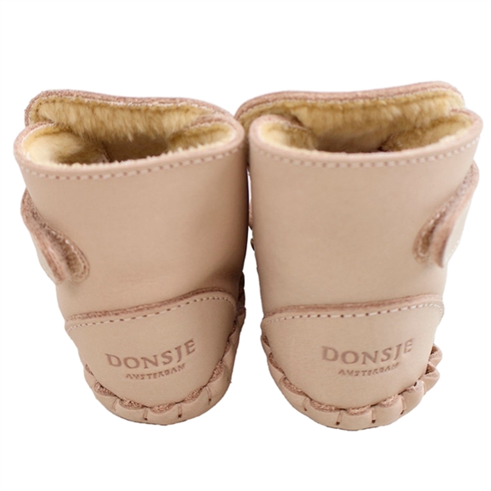 Donsje Baby Kapi Special Lining Futter Racoon Ivory Classic Leather 4