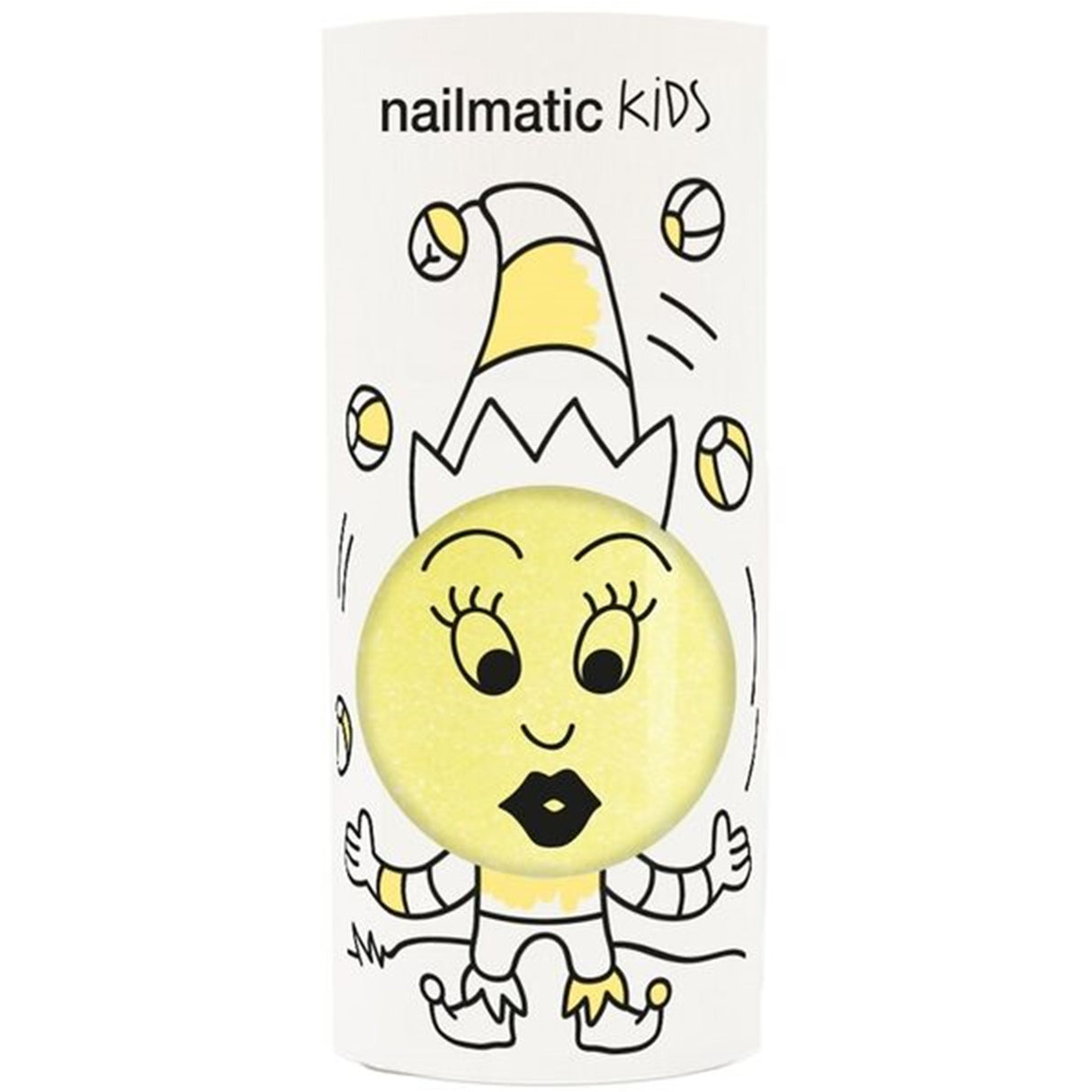 Nailmatic Nagellack Vattenbaserat Lulu Pearly Yellow 2